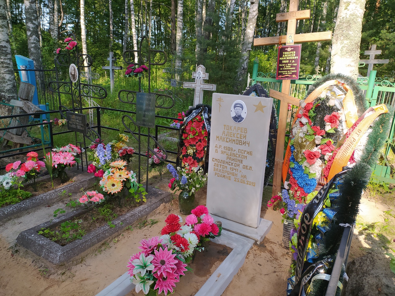 могила токарева Дубцы