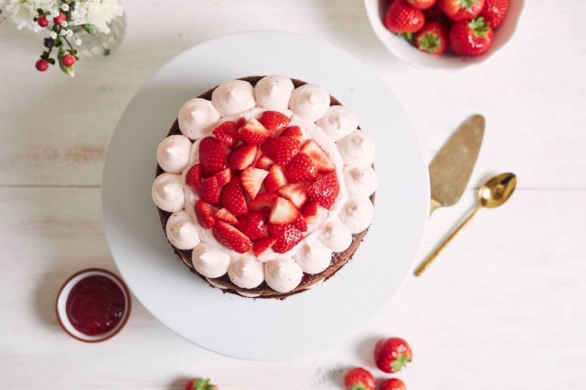 delicious and sweet cake