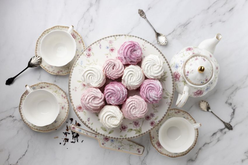 elegant tea party assortment